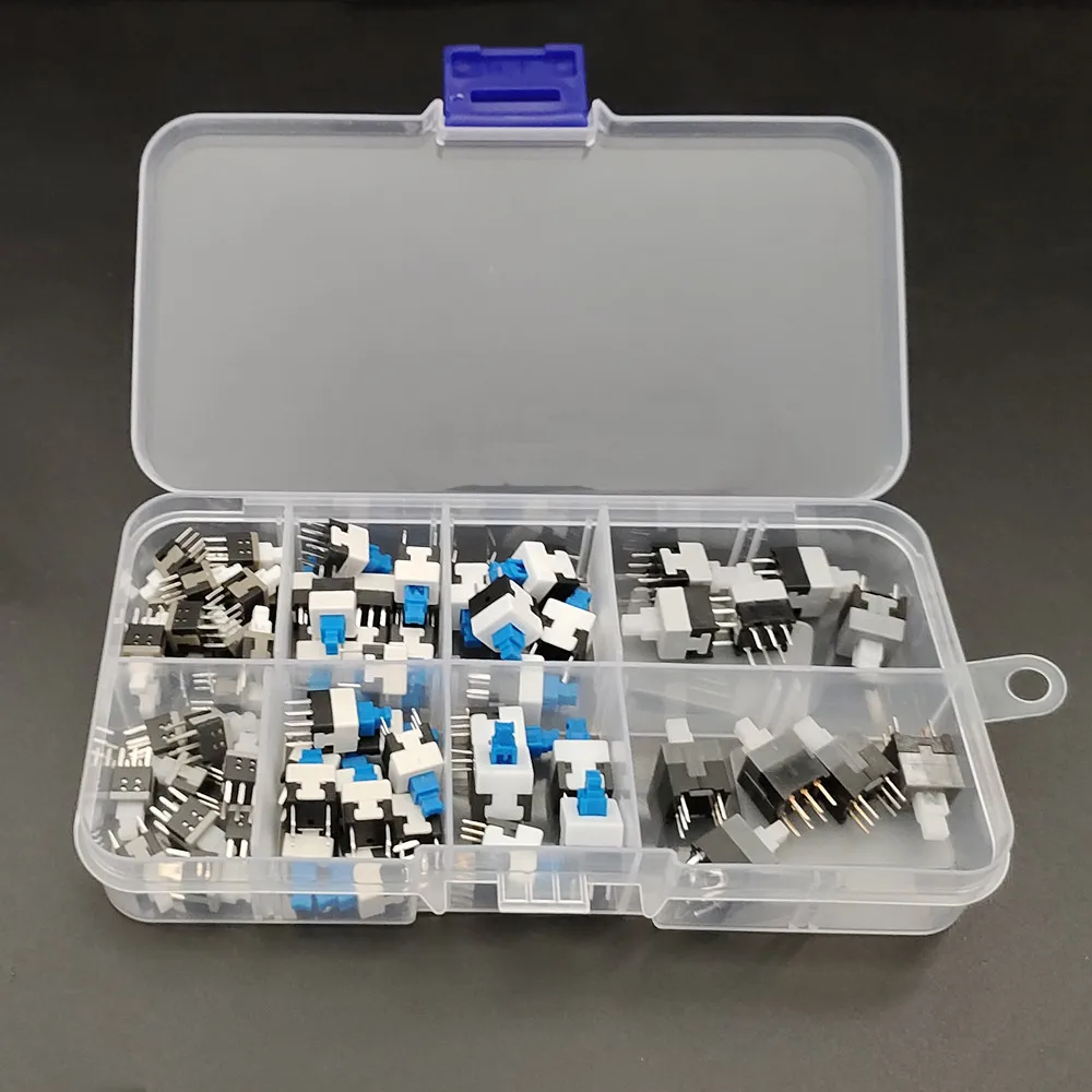 

Тактильные микропереключатели 60 шт., пластик