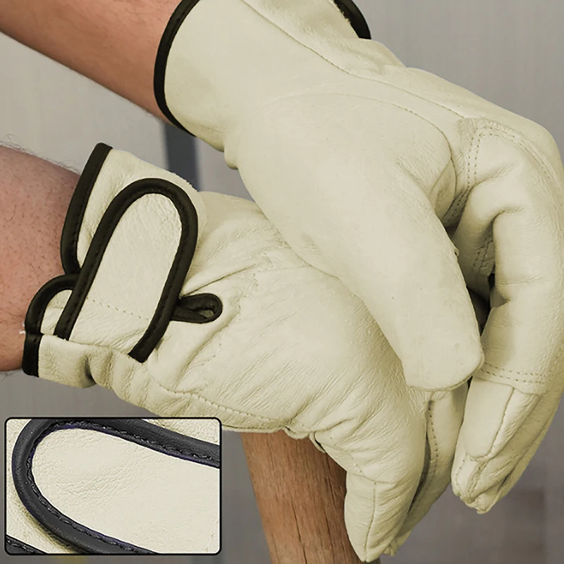 Перчатки для сварки CHENJ кожаные