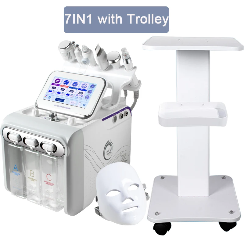 7in1/6in1 Water Hydro Dermabrasion RF Bio-lifting Facial Ance Pore Cleaner Hydrafacial Microdermabrasion Bubble Machine - купить по
