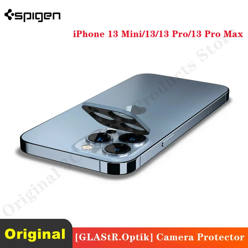 

Ударопрочный чехол для объектива Apple iPhone 13 Mini / 13 / Pro / 13 Pro Max | Spigen [tR.Optik], 2 шт.