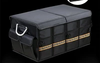 car boot organiser trunk organiser collapsible waterproof durable multi compartments with sturdy base hookloop fastener