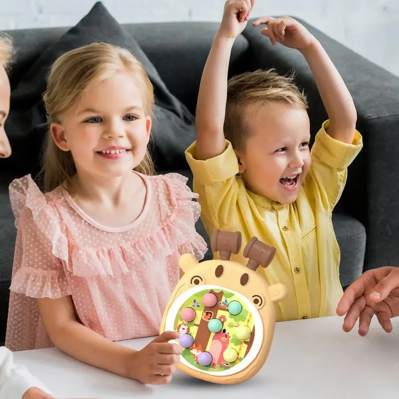 Игрушка-молоток для детей игрушка-молоток мультяшный жираф интерактивные игры с
