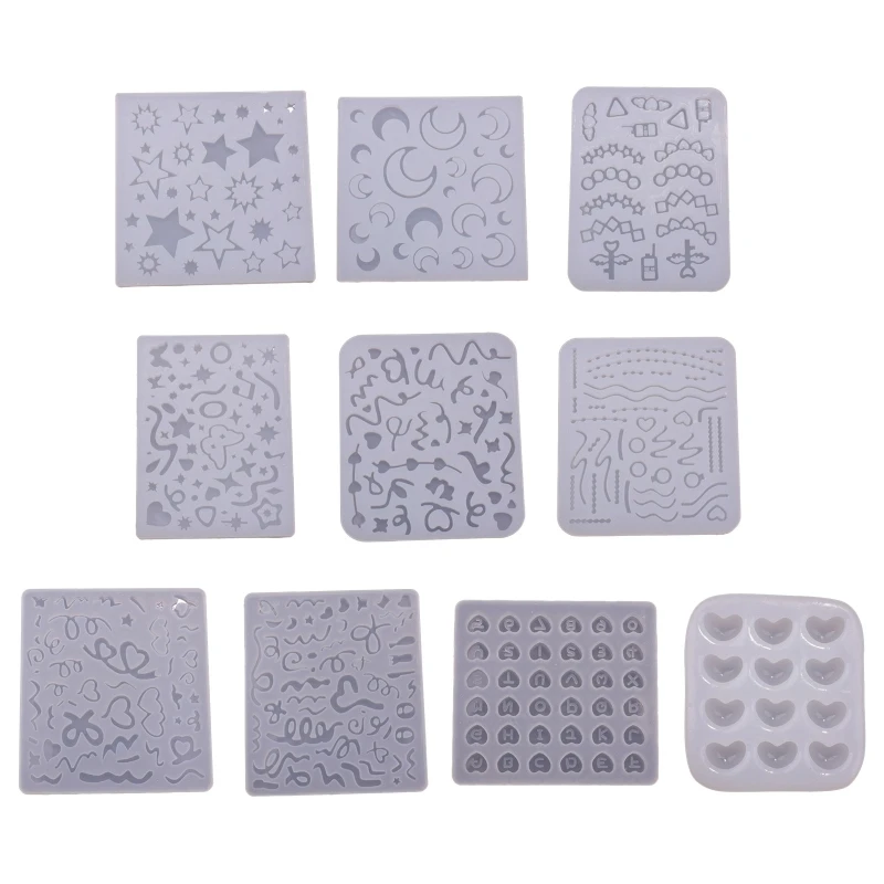 

Формы для изготовления ювелирных изделий из эпоксидной смолы