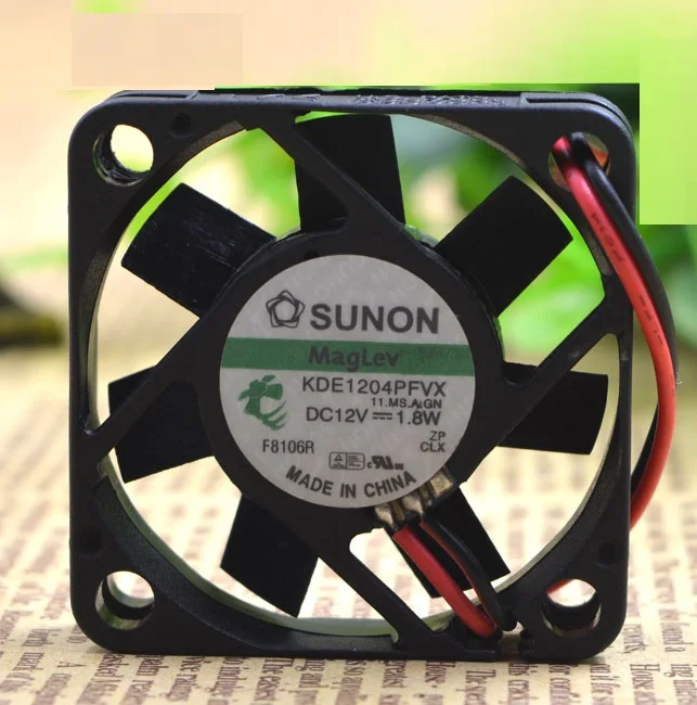 SSEA новый вентилятор охлаждения для SUNON KDE1204PFVX 4010 40*40*10 мм 12 в 1 8 Вт 3 провода