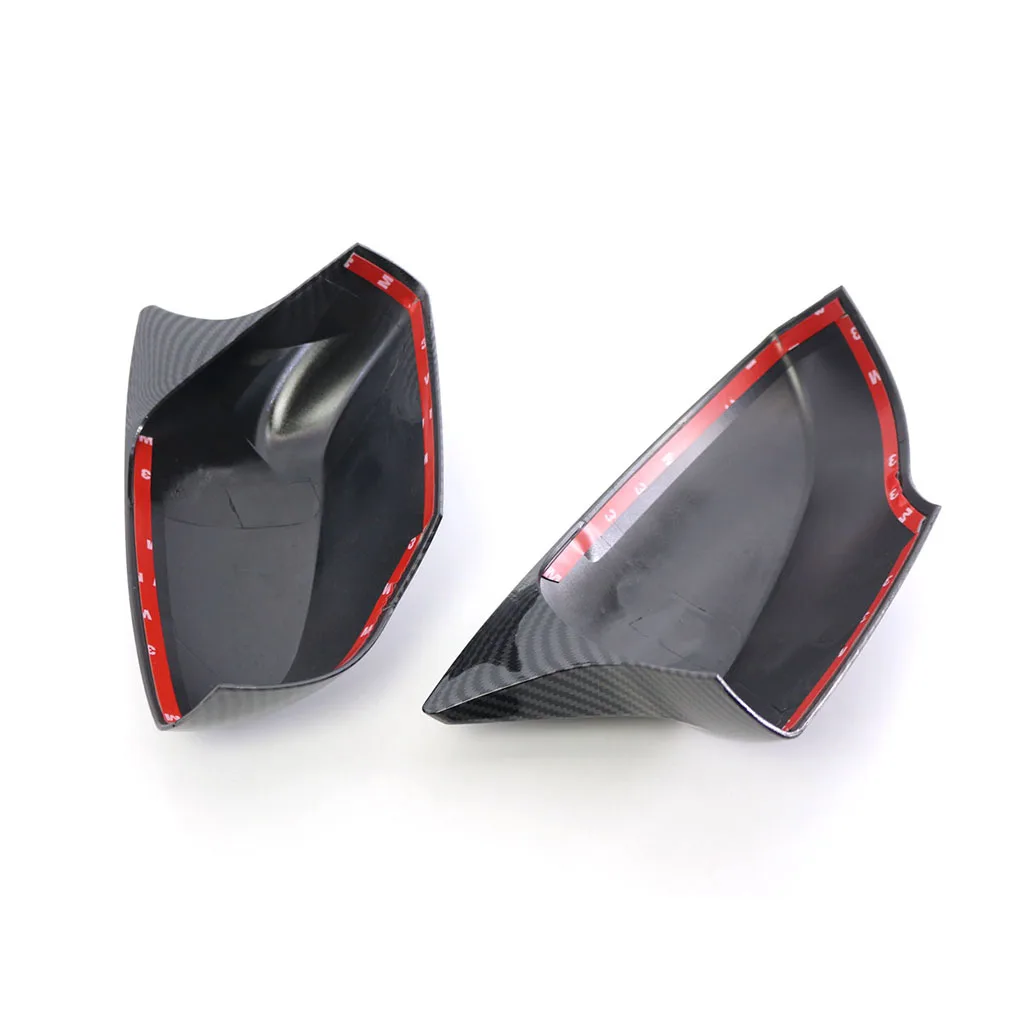 

Pack of 2 Side Mirror Cover Shield Door Wing Professional Decorative Impact-bearing Firmness Rearview Cups Exterior Part
