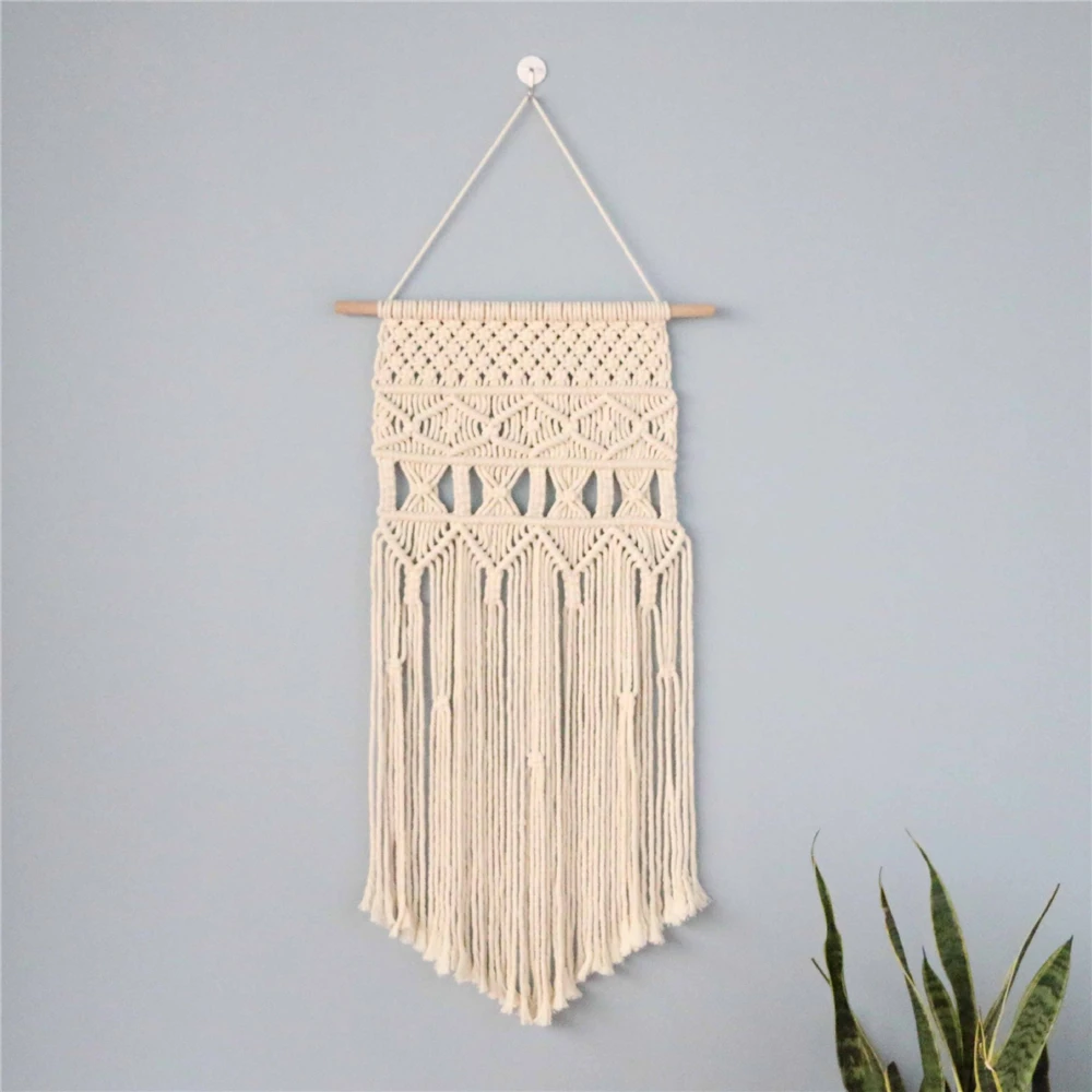 

Bohemian Cotton Rope Woven Handmade Tapestry Hanging Ornaments Crafts Living Room Decor Home Decoration Accessories
