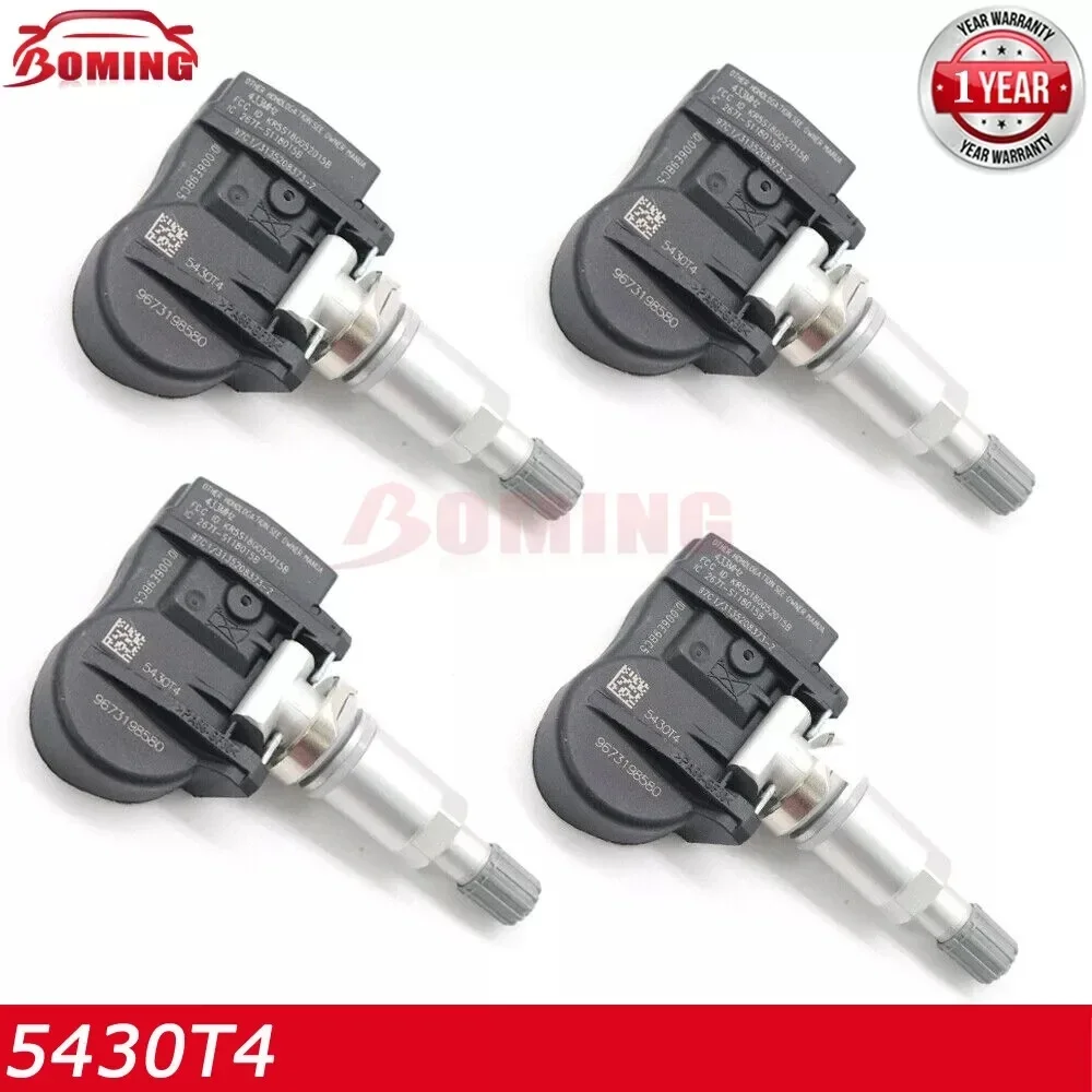 Фото 1/4 шт. 5430T4 автомобильный датчик давления в шинах TPMS для Peugeot 207 307 407 508 607 Citroen C4 C5 C6 C8 9673198580 9634866180 №1