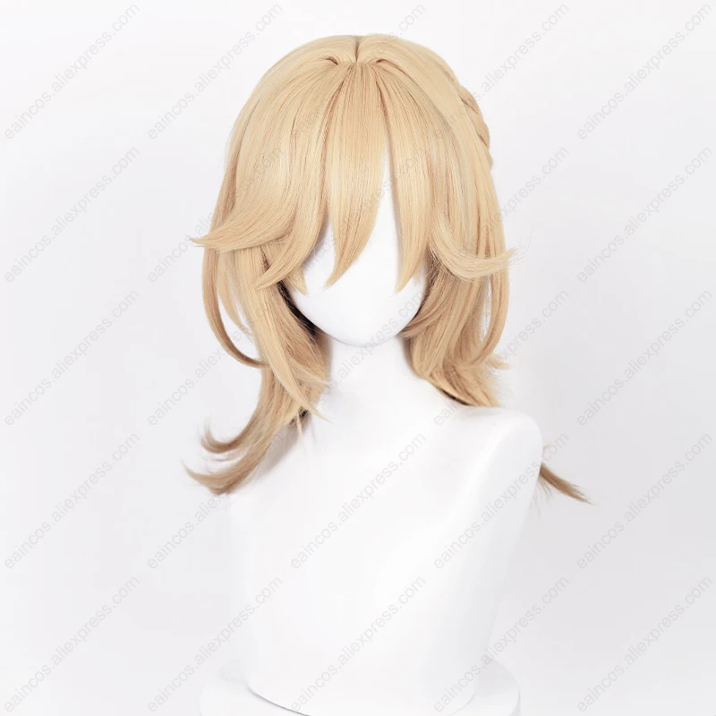 Kaveh парик для косплея 50 см длинные льняные золотые фотообои термостойкие