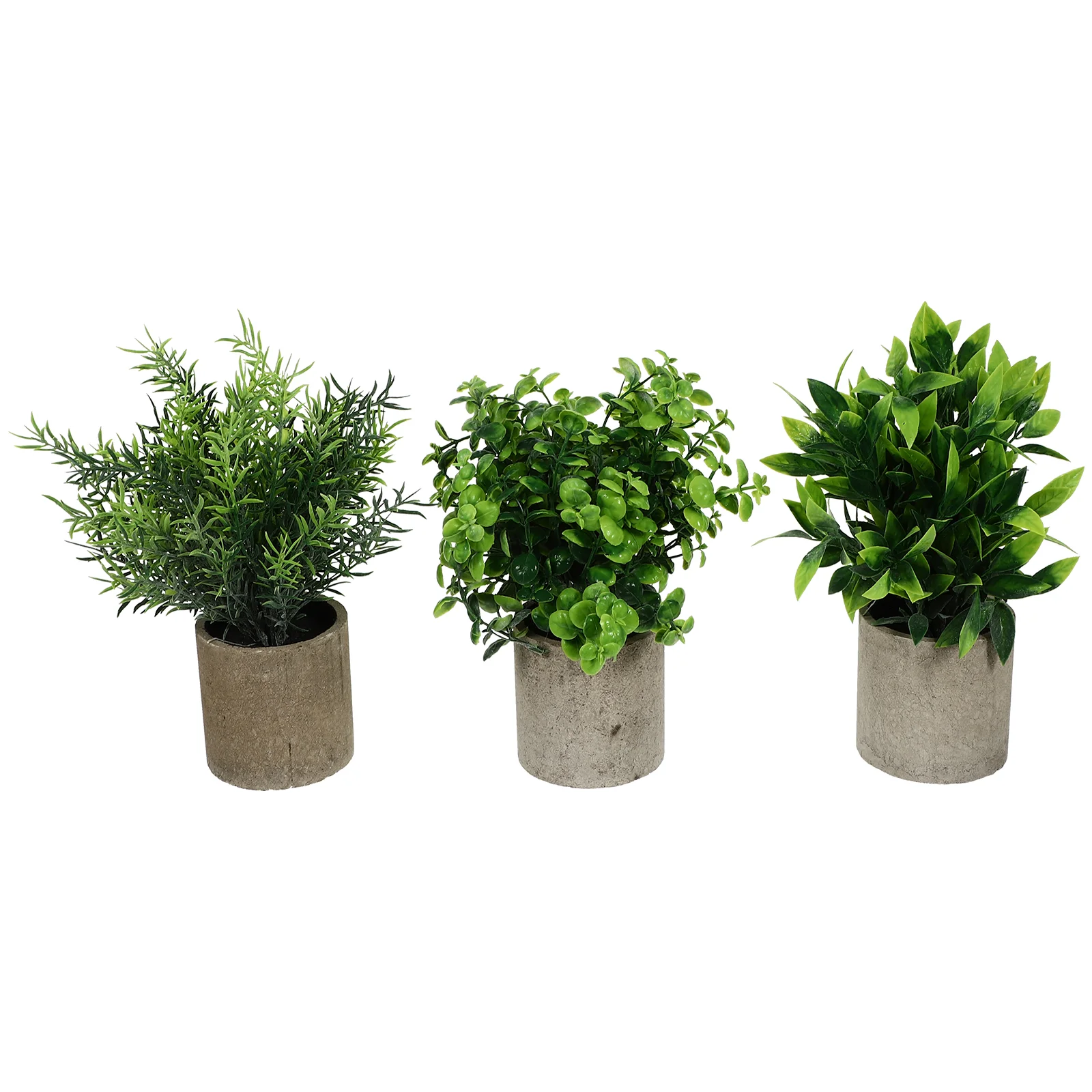 

3pcs Simulation of Plant Home Decoration Simulation of Potted Plant Decor Green