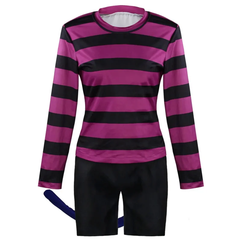 Костюм для косплея на молнии с капюшоном из аниме бесконечность