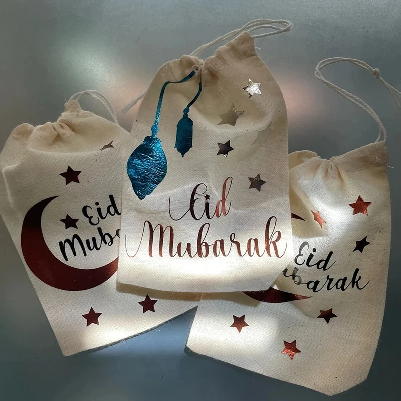 Подарочные пакеты 20 eid Mubarak конверты для денег Мусульманский Исламский Рамадан
