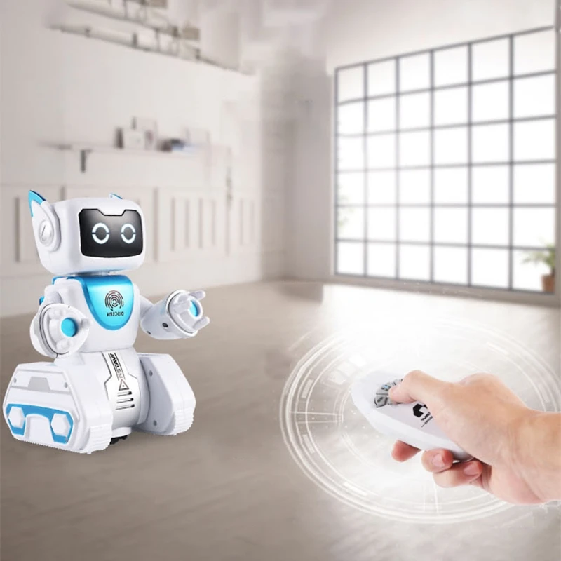 

Programmable RC Robotic Remote Control Intelligent Robot Touch Sensing Action Figure Child Learning Toy Gift