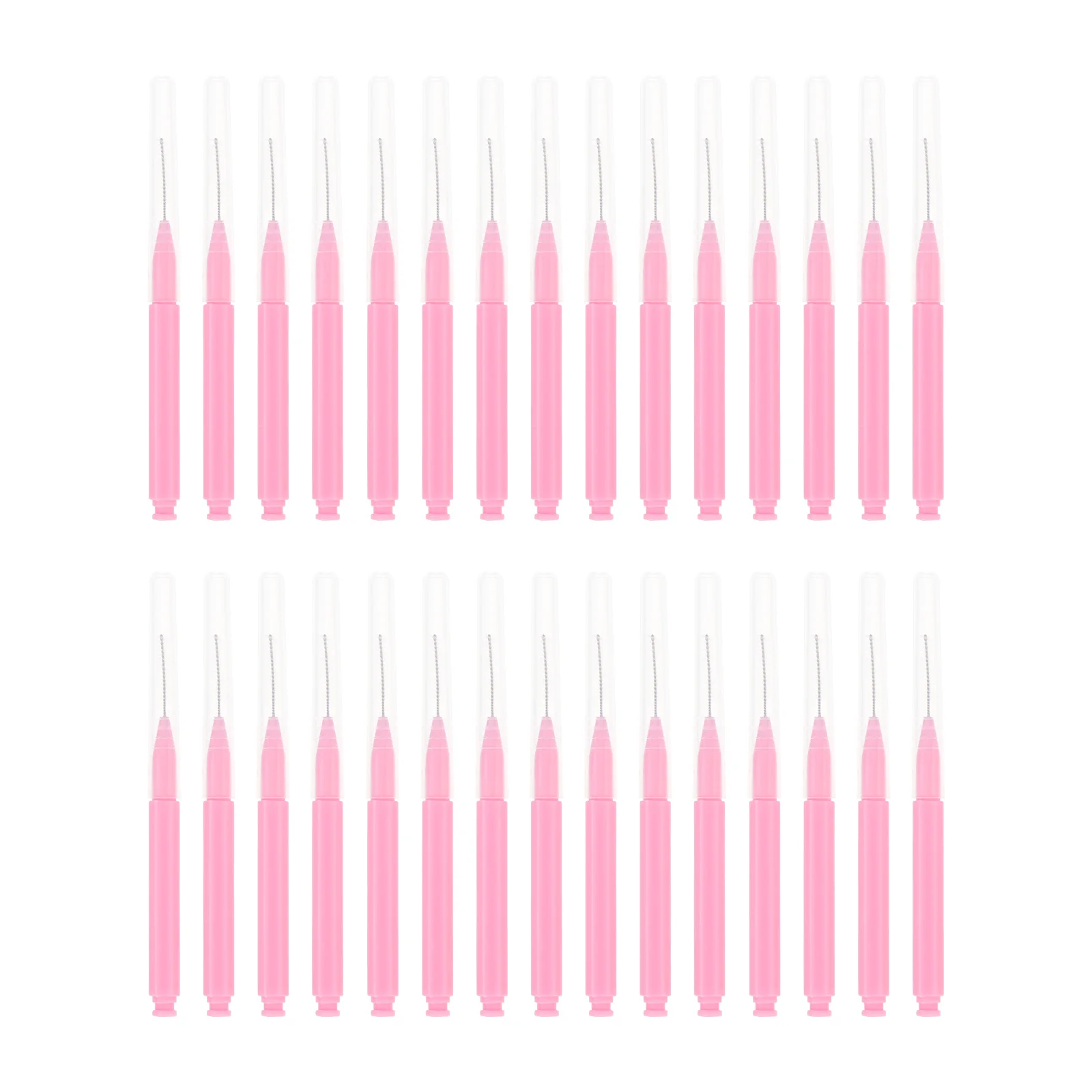 

30pcs Creative I-shaped Interdental Brushes Orthodontic Interdental Cleaning Brushes