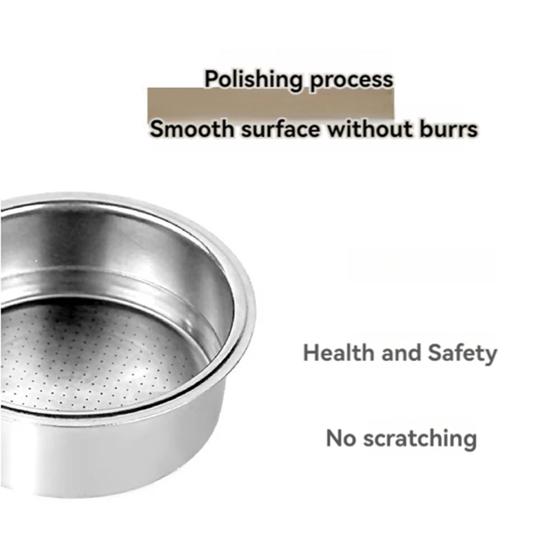 Корзина для фильтра под давлением 51 мм Gevi/CASABREWS/CAPRESSO корзина с двойными стенками