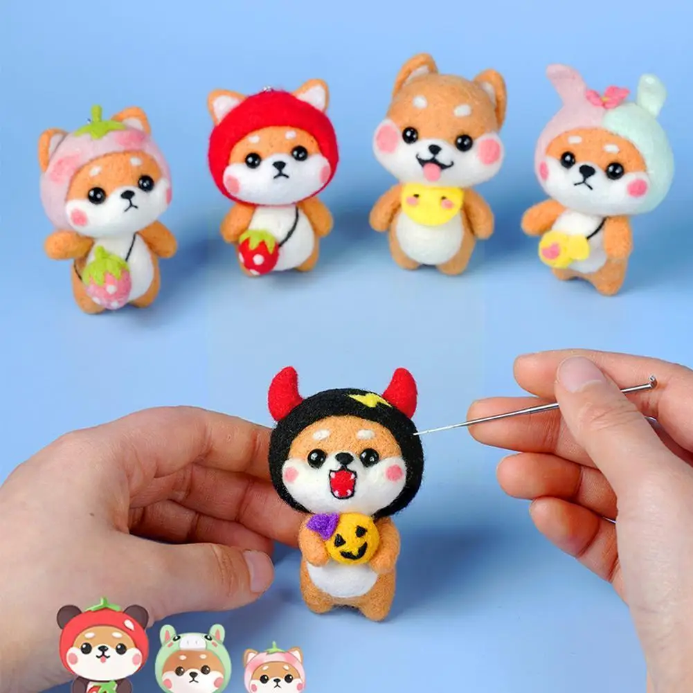 

Diy Wool Felt Poke Poke Material Pack 25 Colors 2 Grams Wet Handmade Felt Needle Diy Felt Handmade I1z7
