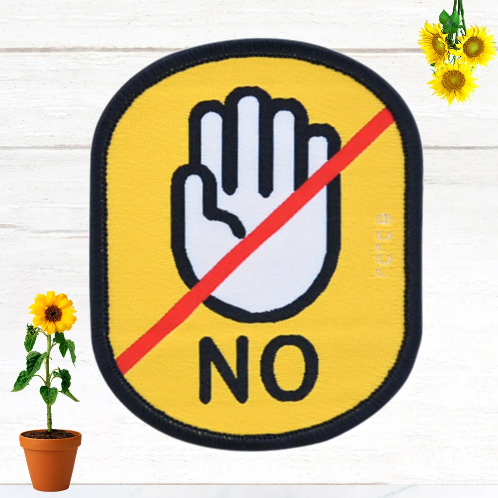 

Do Not Touch Meaning Social Logo Identification Label Leash Sticky Stickers Warn Decals Reminder for Pet Puppy