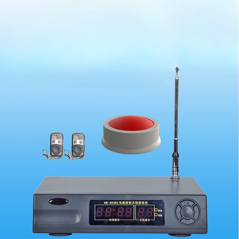 

Multi point joint defense alarm system triggers multi point alarms with one click, and large volume long-distance wireless