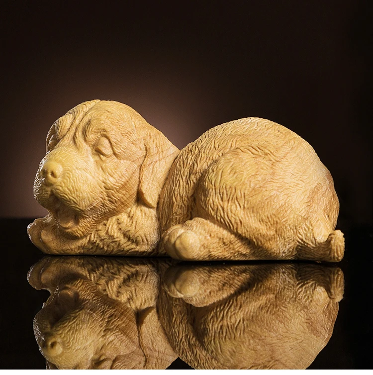 

Красивая деревянная статуя собаки Лабрадора, 8 см, статуя животного, искусство, ремесла из массива дерева ручной работы, резная статуя на уда...