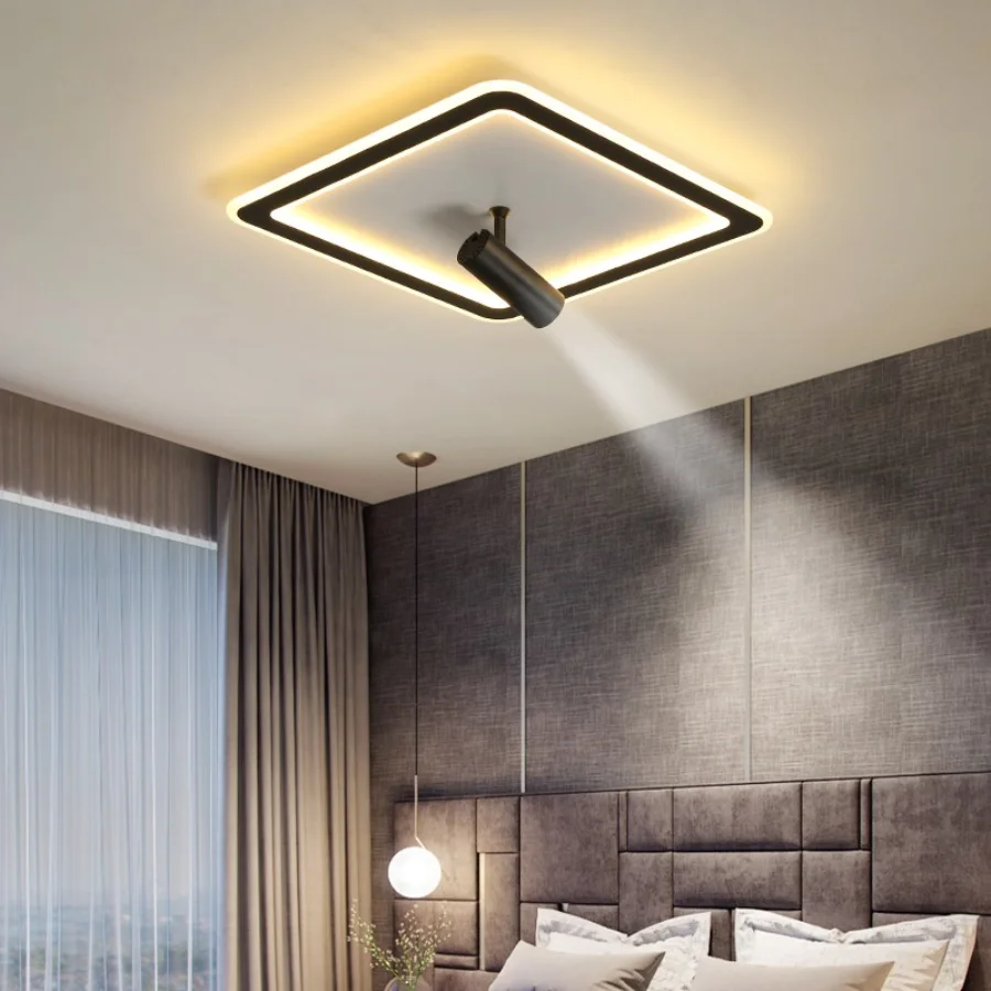 

Ultra-thin Modern Ceiling Lamp Round Square Rectangular Living Room Creative Bedroom Indoor Lobby Decoration LED Ceiling Light
