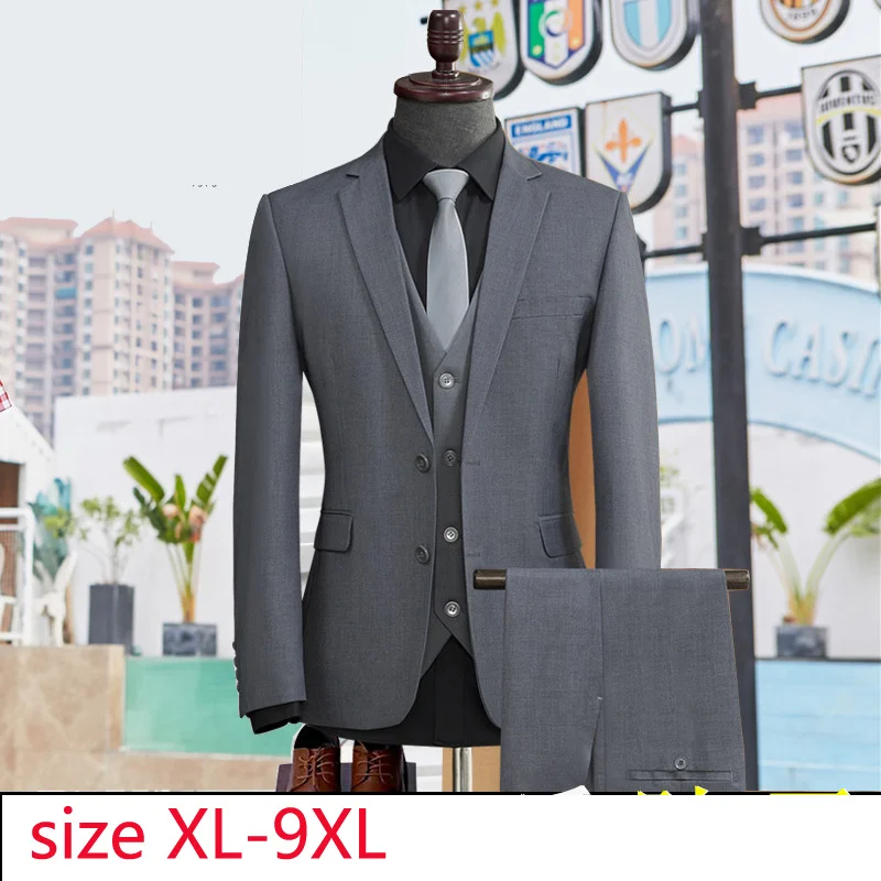 

2022 New Arrival Fashion High Quality Suits Professional Bridegroom Groomsman Group Dress Suit Men Formal Plus XL-7XL8XL9XL