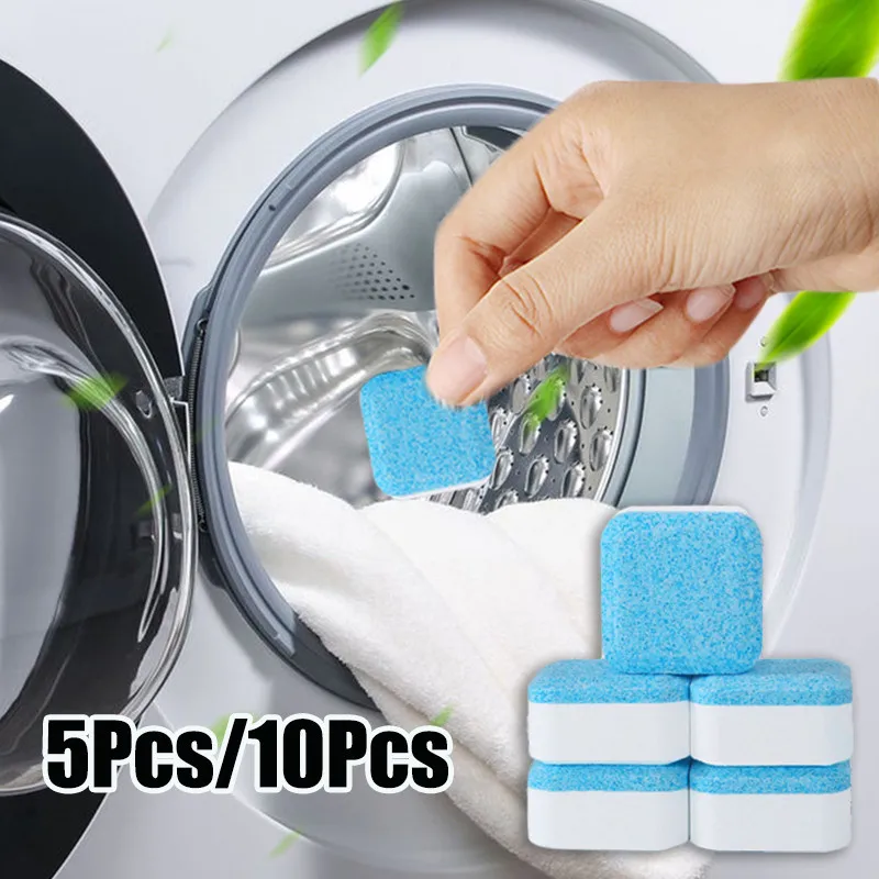 10 шт. шипучие таблетки для очистки стиральной машины |