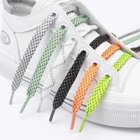2022 new reflective shoe laces flat shoelaces for sneakers colorful reflective laces luminous shoelace 100120140160cm strings