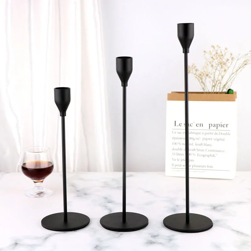 

Christmas Candle Stand for Table Decor, Metal Holders, Home Candlestick, Wedding, Exquisite, Fashion