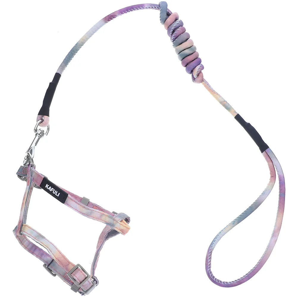 

Cat Leash Adjustable Harness Small Dogs Kitten Escape Proof Accessories Pulling Rope Harnesses