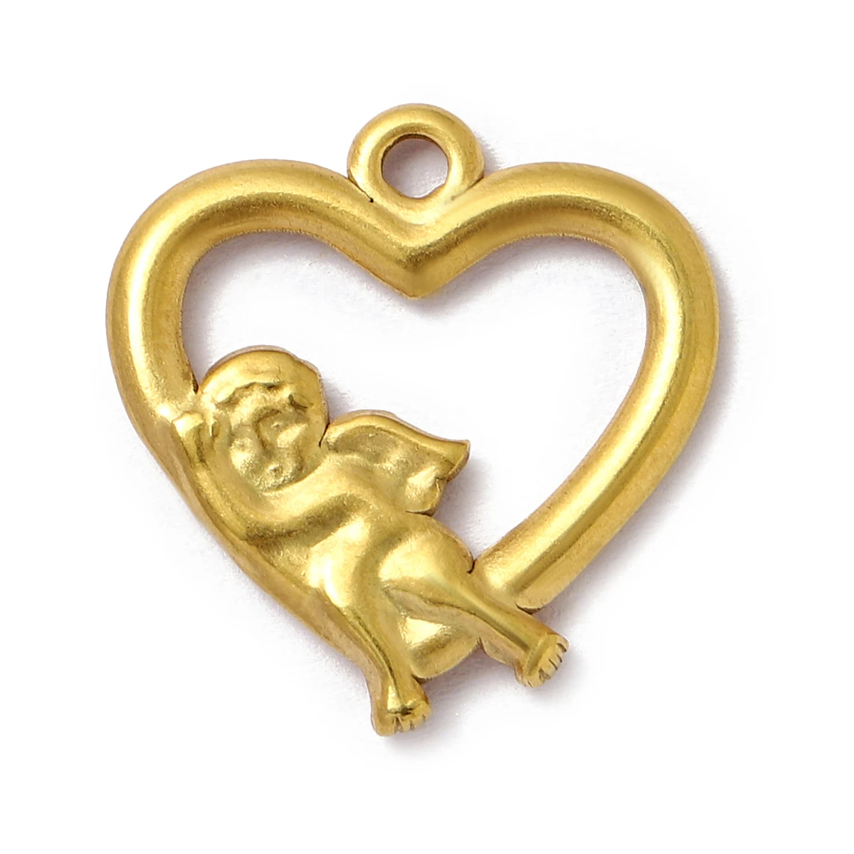 5 шт./лот ожерелье из нержавеющей стали с крестом Иисуса сделай сам подвески Ангел