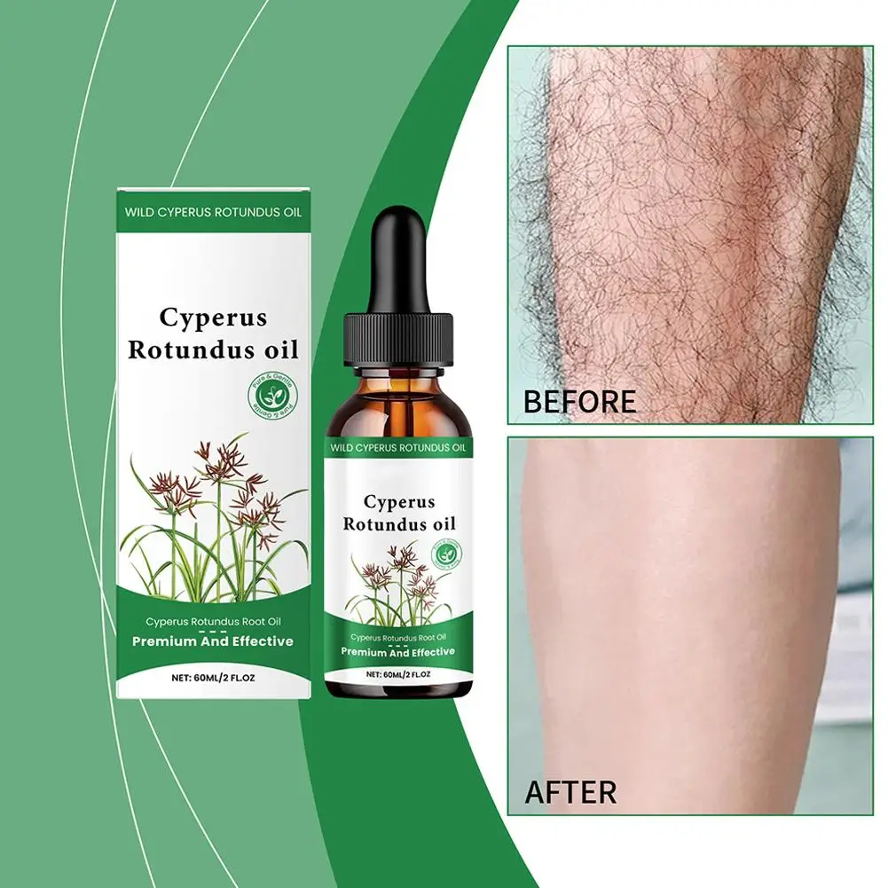 Масло для ухода за волосами Cyperus Rotundus 60 мл чистое натуральное растительное масло