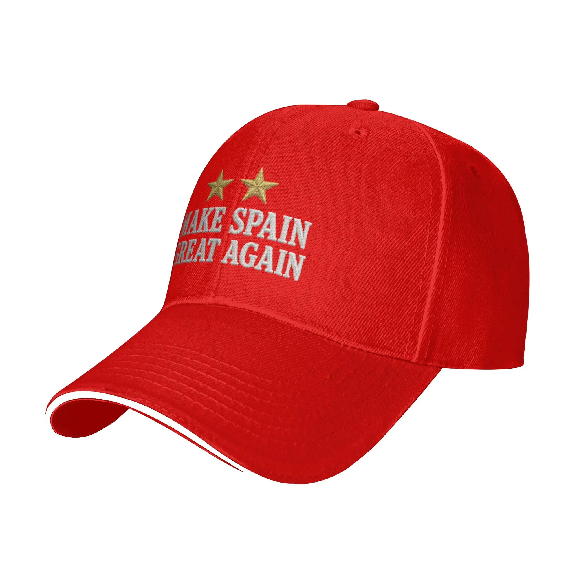 Фото Горячая распродажа: 24 стиля кепок Hagamos España Grande Otra Vez (MAKE SPAIN GREAT AGAIN) с двумя звездами, испанские бейсболки для мужчин и женщин, кепки-тракеры №2