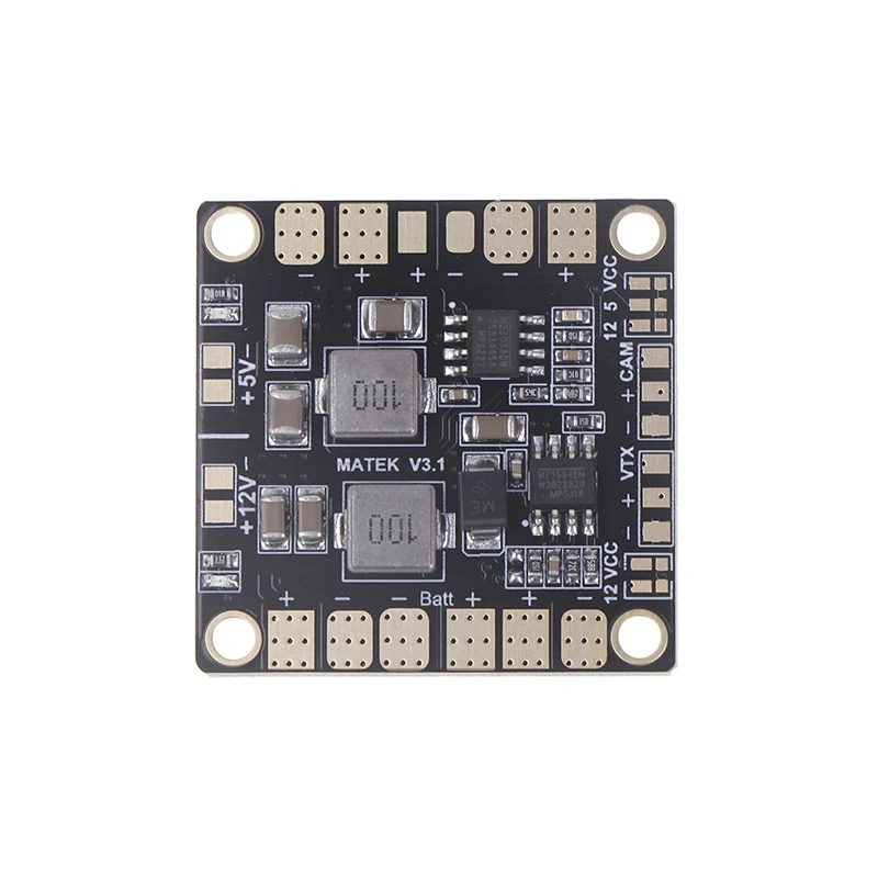 Мини-концентратор питания распределительная плата PDB с BEC 5V & 12V для FPV QAV250 ZMR250