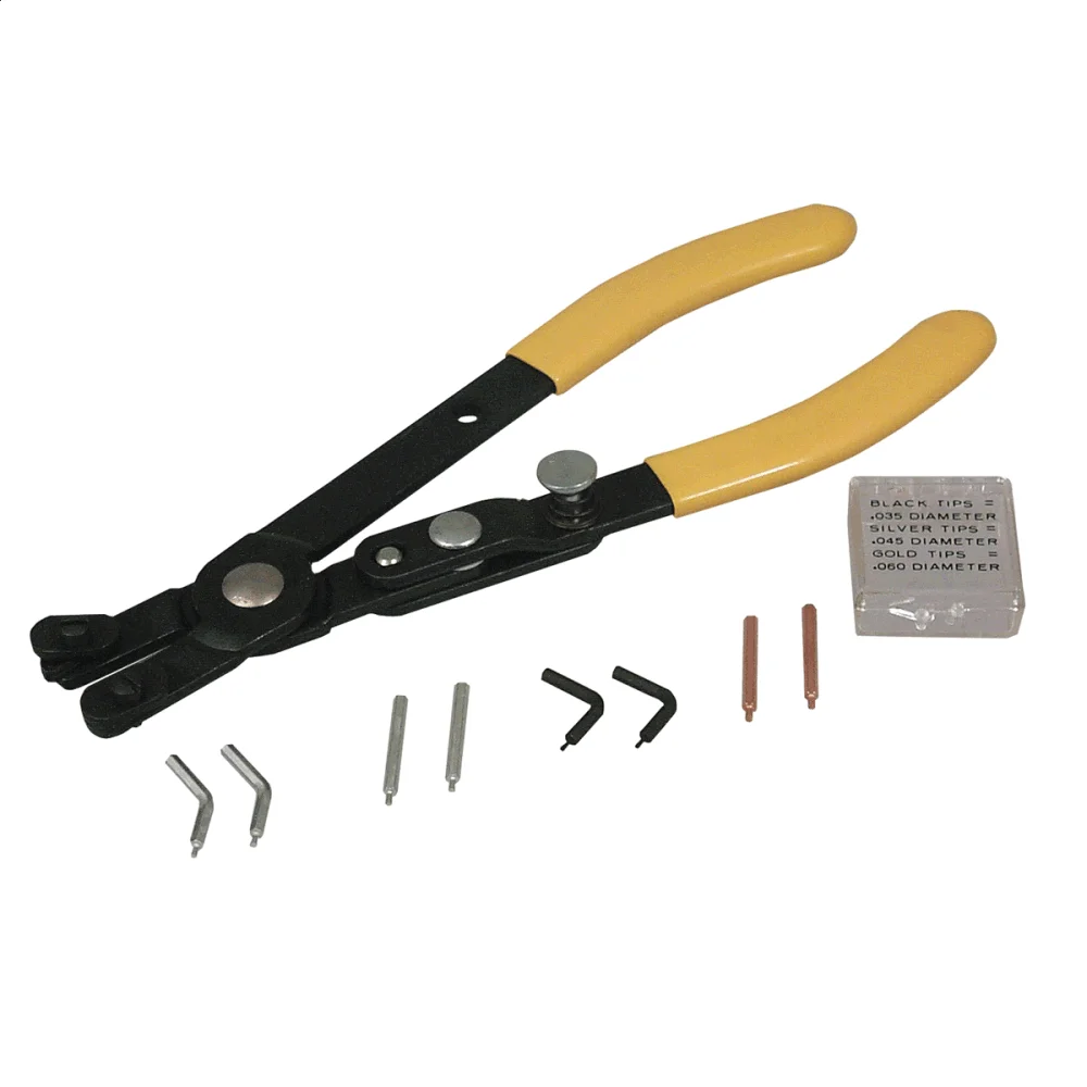 

Combination Internal/External Snap Ring Pliers