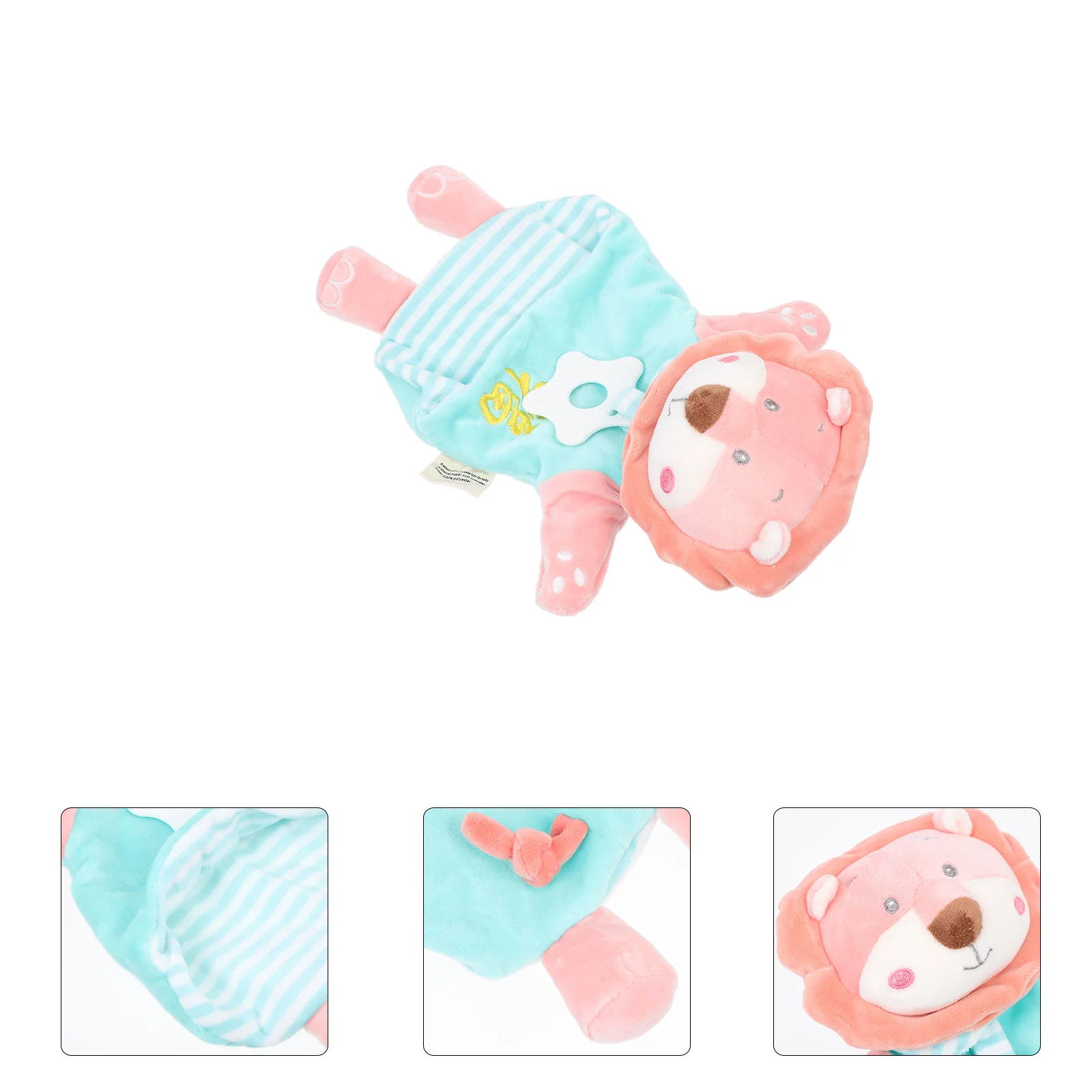 

Cartoon Lion Hand Puppet Baby Infant Newborn Appease Towel Soothing
