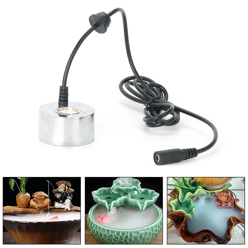 

Tool Ultrasonic Mist Maker Replacement Φ45 Mm 3.8mmPVC 180cm 350ml/H AC/DC 24V Part Tool Repair +1 ~ 45 ℃ 1PCS
