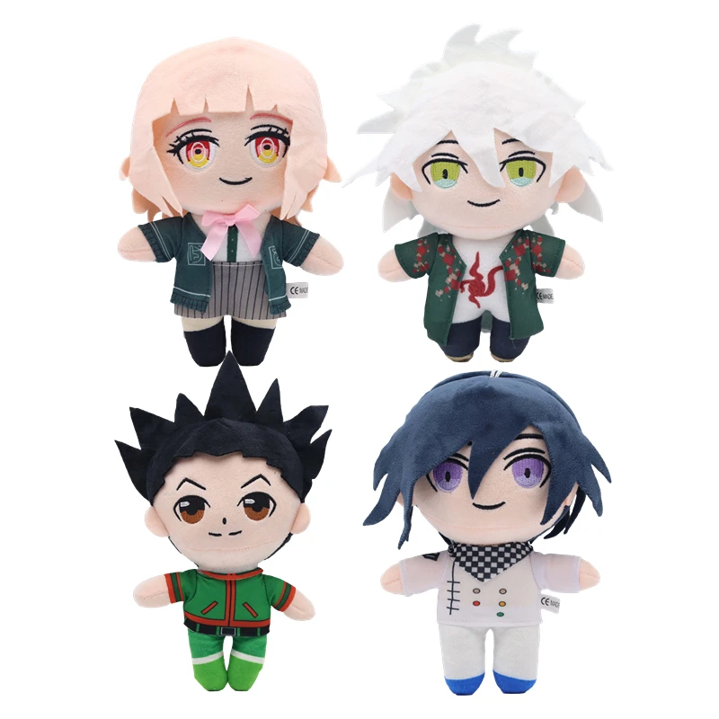 

New Danganronpa Plush Stuffed Toys Kokichi Oma Nagito Komaeda Nanami ChiaKi Cartoon Figure Pendant Doll Kids Birthday Gift Decor