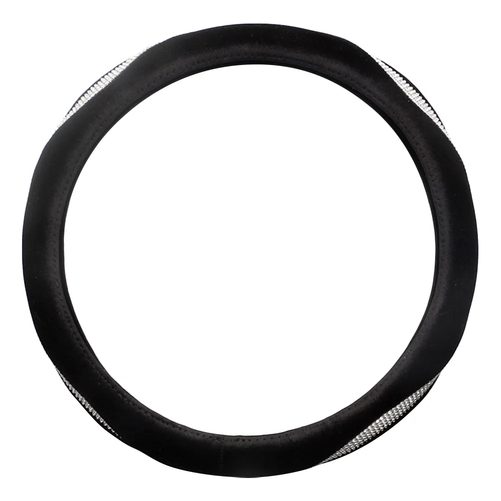 

Car Steering Wheel Cover Automotive Steering Wheel Rhinestone Cover Protector