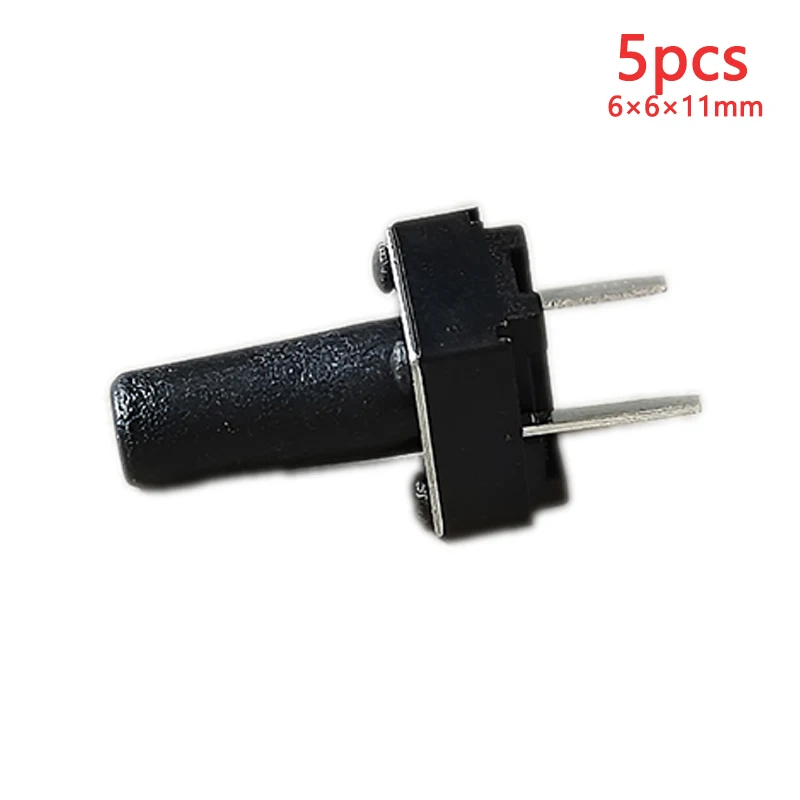 

5 шт. 6x6 тактильный мгновенный переключатель, маленькая кнопка 6*6*4,3//4,5/5/6/7/8/9/10/11/12 мм, самосброс, 50 мА, 12 В постоянного тока, 2 контакта, вкл.-выкл.