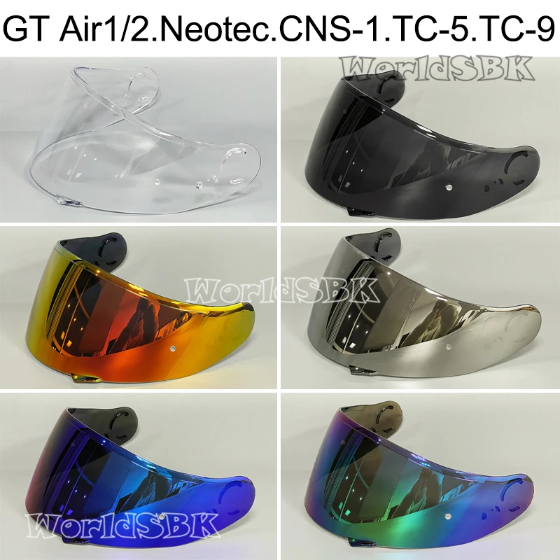 Мотоциклетный Полнолицевой шлем, козырек, линзы, чехол для Shoei GT-Air Gt Air2 Neotec линзы с покрытием CNS1 TC- 5