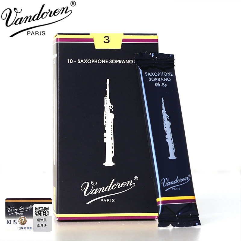 Фото Трости для саксофона Vandoren Classical Blue Box Bb Soprano (Франция) №1