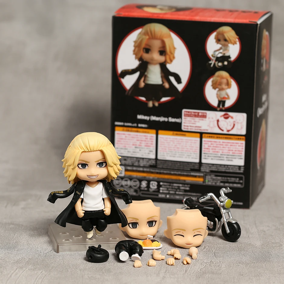 

Tokyo Revengers Mikey Manjiro Sano 1666 Action Figurine PVC Cute Toys Model Doll Brinquedos