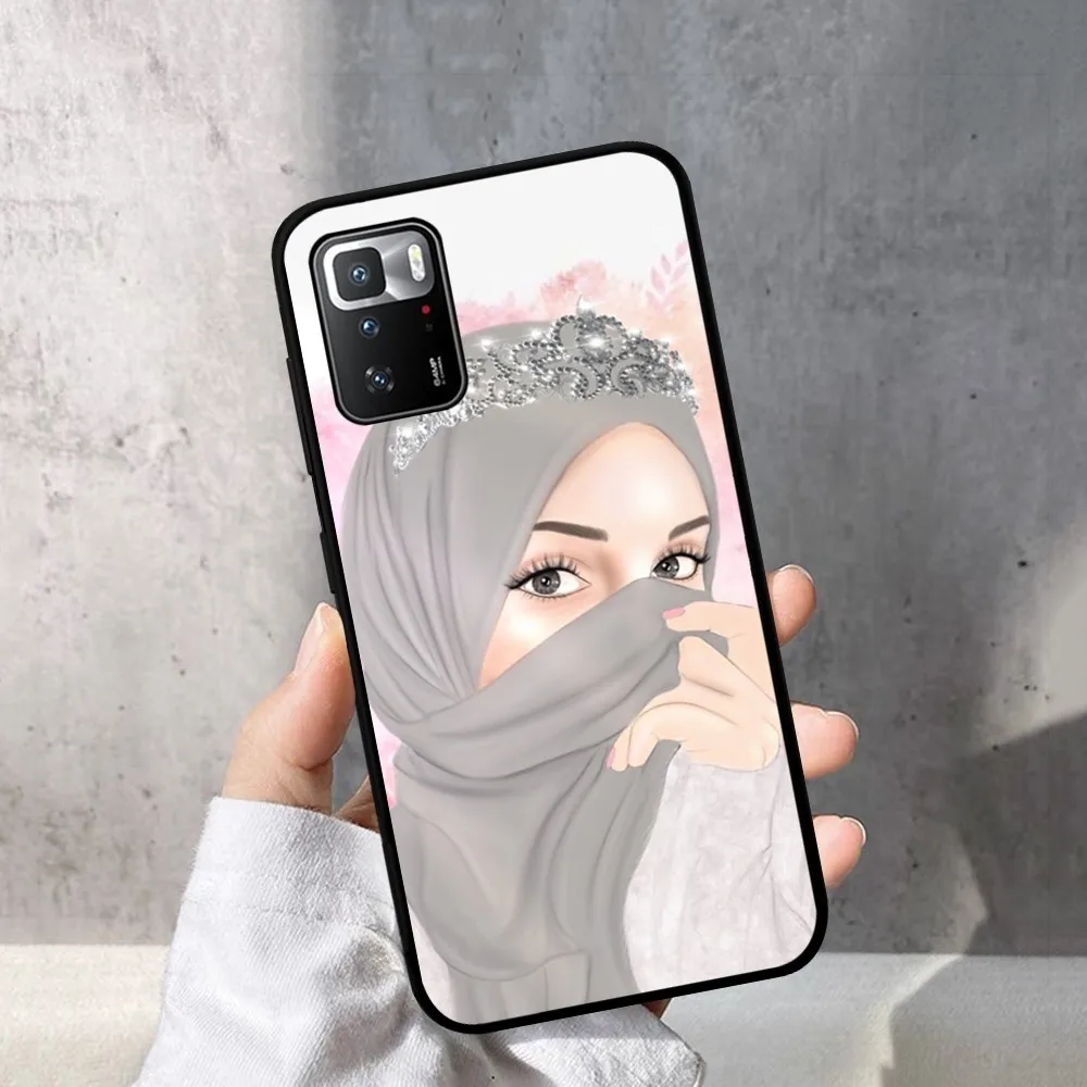 Телефон для мусульманской женщины телефон Исламской девушки случай Redmi