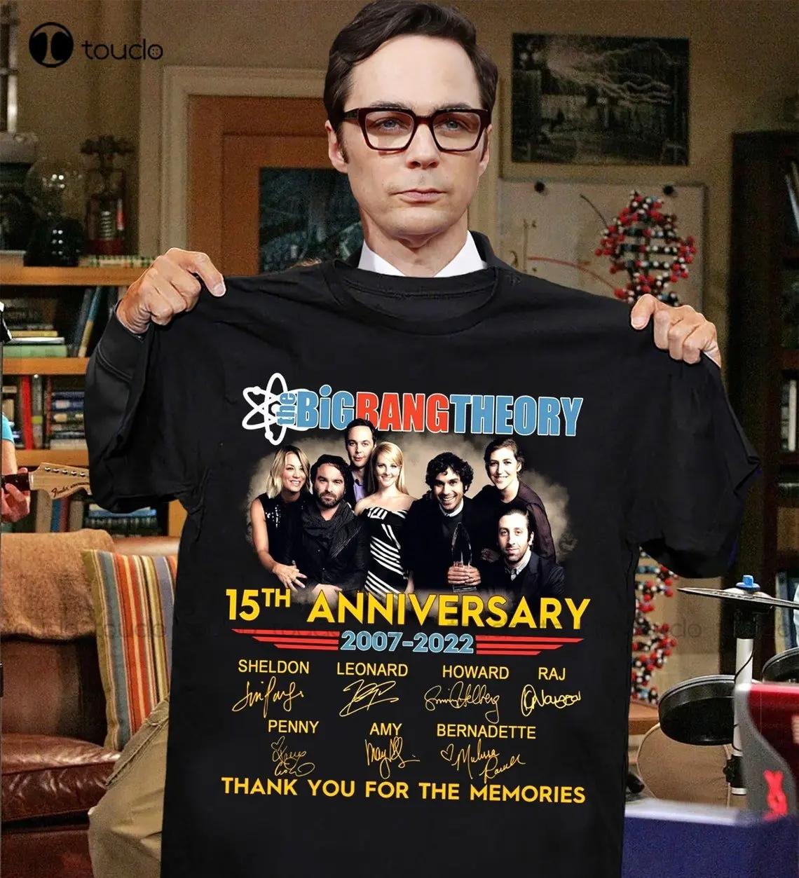 

The Bigbang Theory Thank You For The Memories Shirt Bigbang Theory Signatures Tee White Button Down Shirt Women Xs-5Xl Unisex