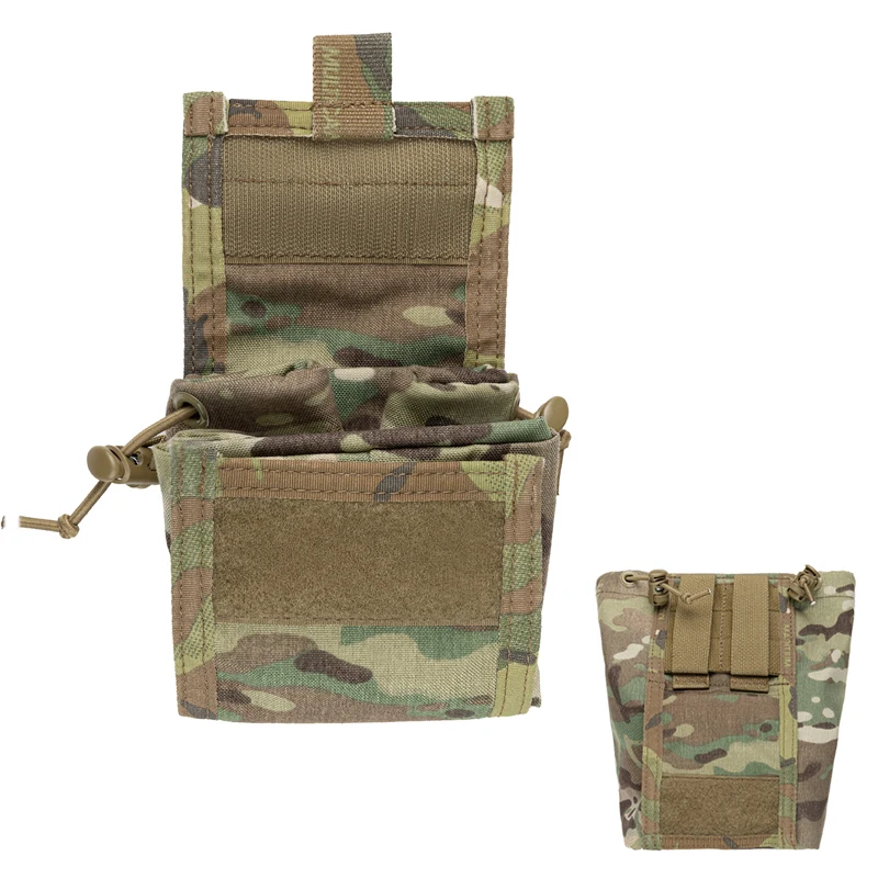 

Tactical Drop Pouch Airsoft Molle Folding Magazine Pouch Outdoor Hunting Multi Purpose Recycling Tool Bag
