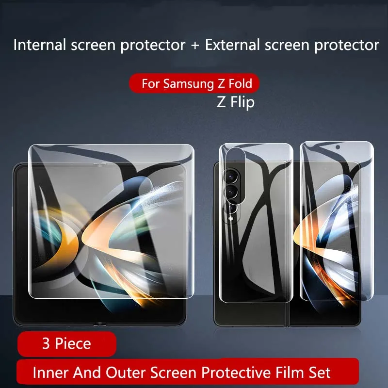 

Galaxy ZFold5/4 P50Pocket Mate XS2 Matte Privacy Hydrogel Film For Samsung ZFlip4 Magic V Screen Protector Mix Fold2 Fold3 Soft