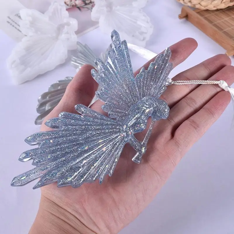 DIY Crystal Girl Flute Angel Epoxy Last
