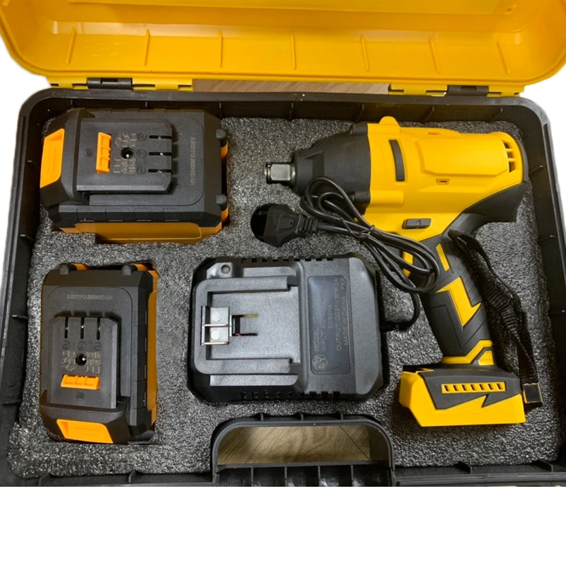 

600N M Ultra High Torque Industrial Special Vehicle Repair Cordless electric Impact Wrench Brushless Lithium power Wrenches
