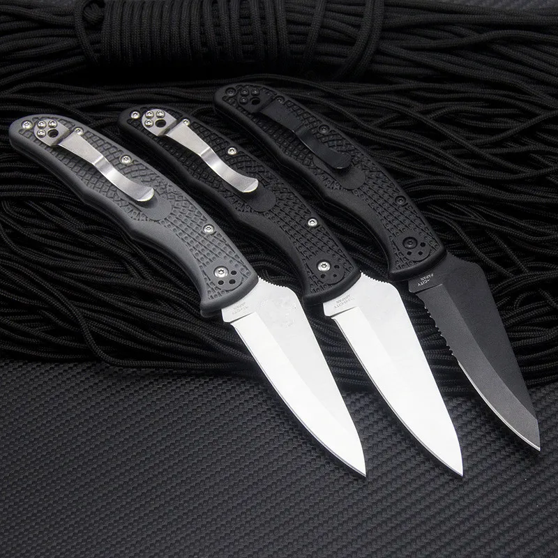 Качественный складной нож для кемпинга и выживания на природе D2 |