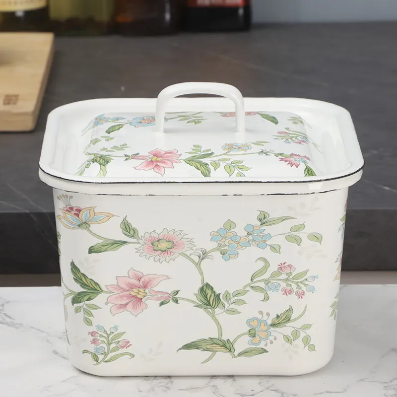 

Эмалированная банка для хранения