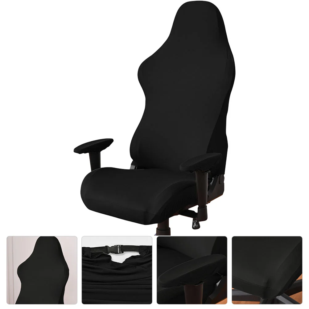 

Chair Cover Covers Computer Protector Slipcovers Seat Gaming Stretch Slipcover Room Armrest Easy Diningfit Stretchable Office